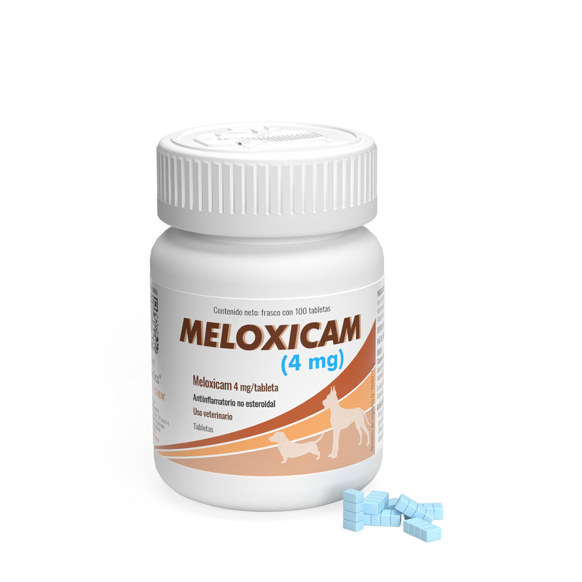Meloxicam 4 mg 100 Tabletas (Smart Kinetics)